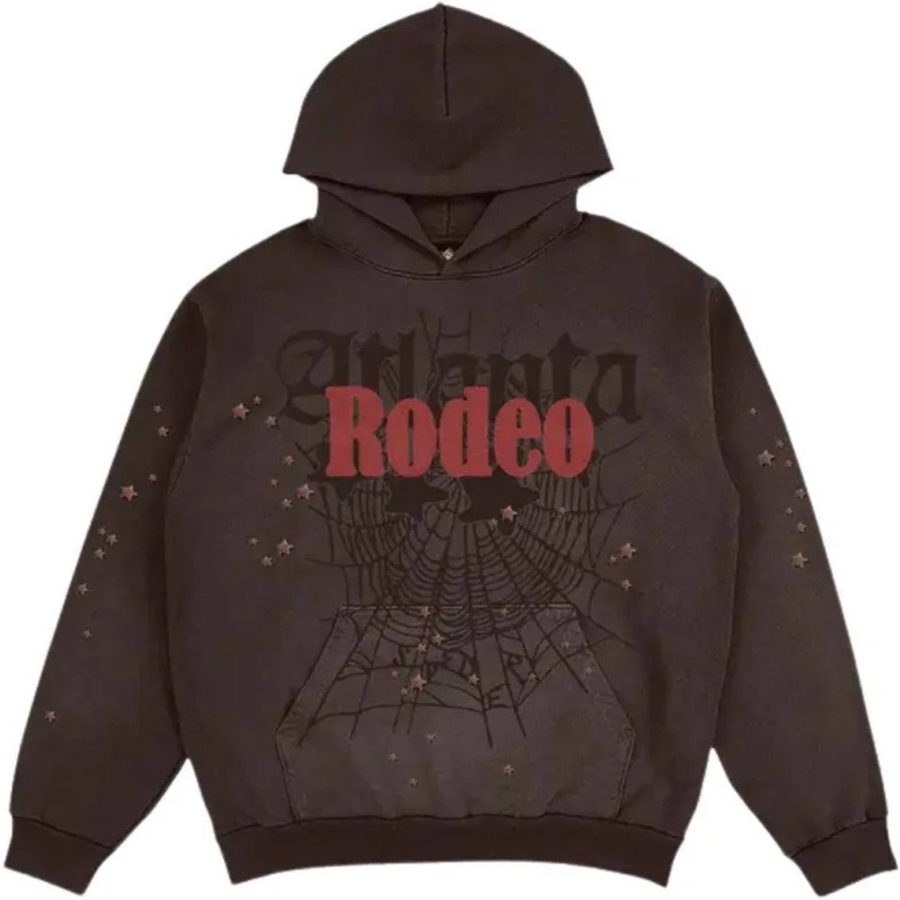 Rodeo Graphic Brown Hoodie